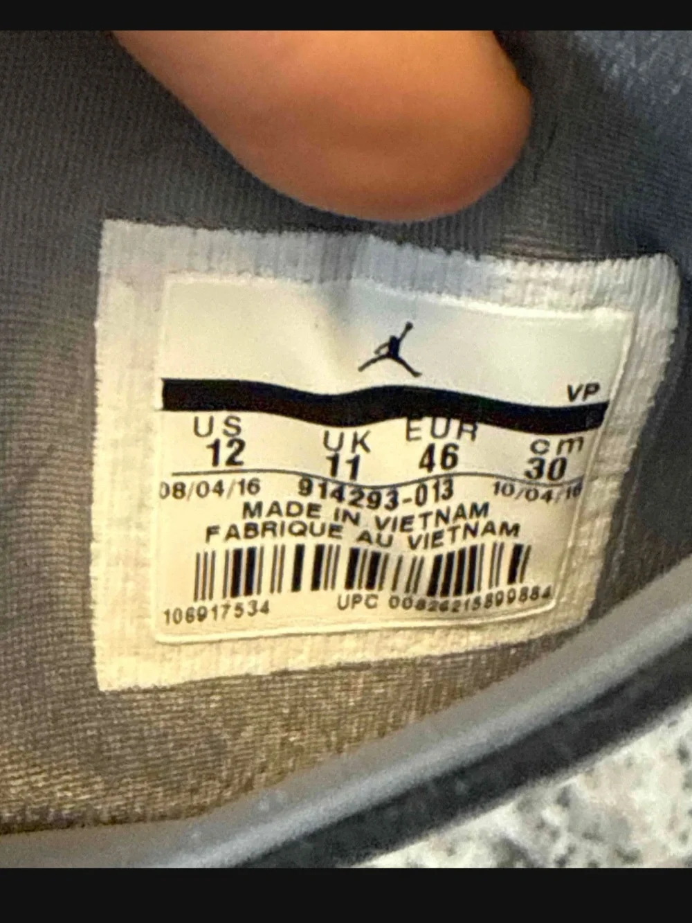 Nike Air Jordan 31 XXXI Metallic Silver Battle Grey